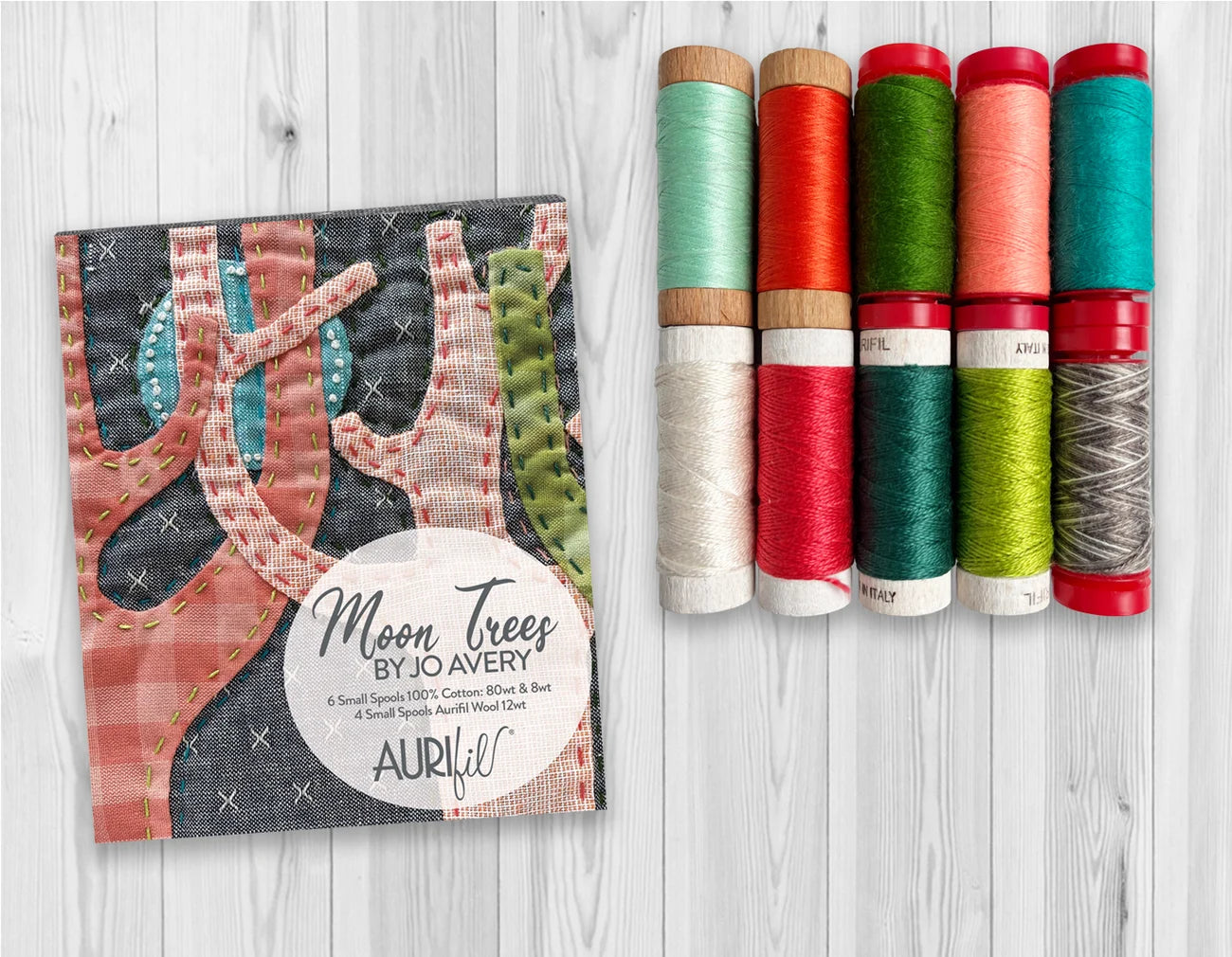 Aurifil Moon Trees Thread Collection