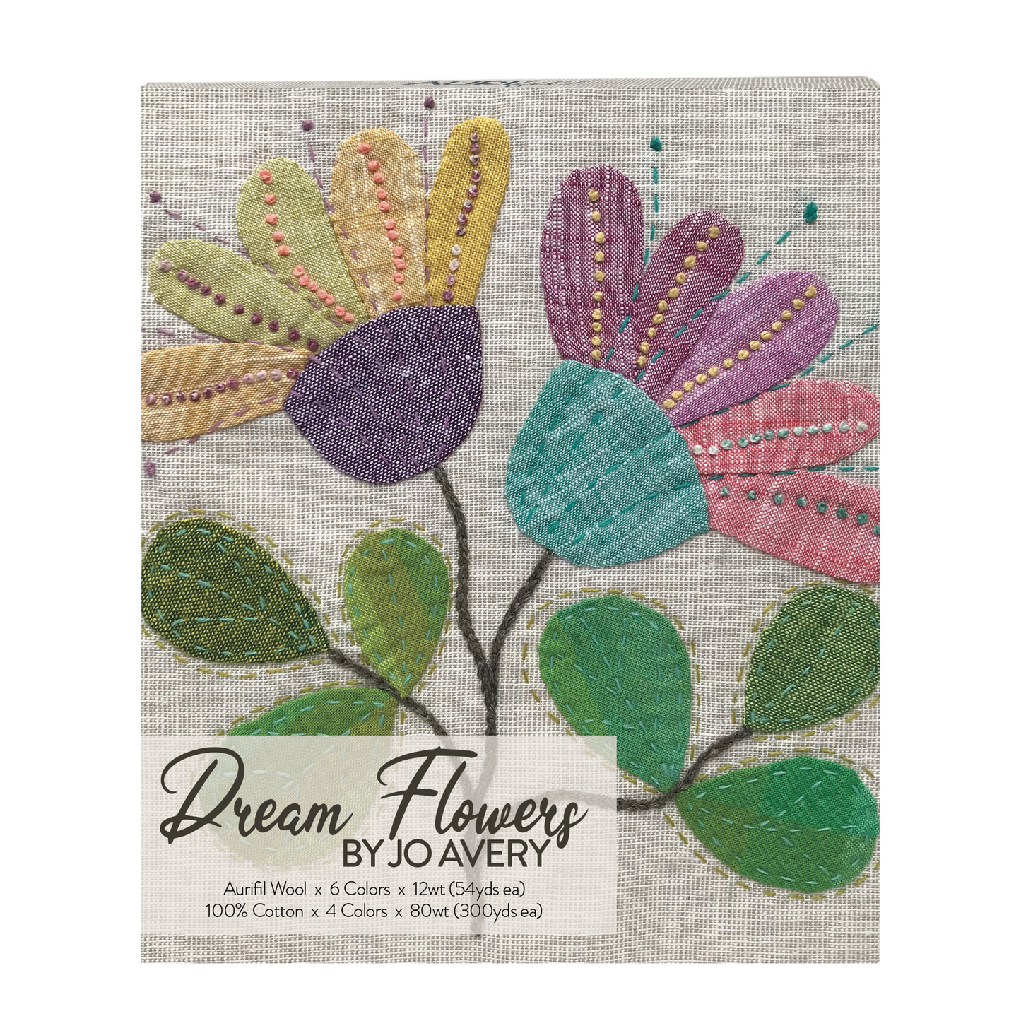 Aurifil Dream Flowers Thread Collection