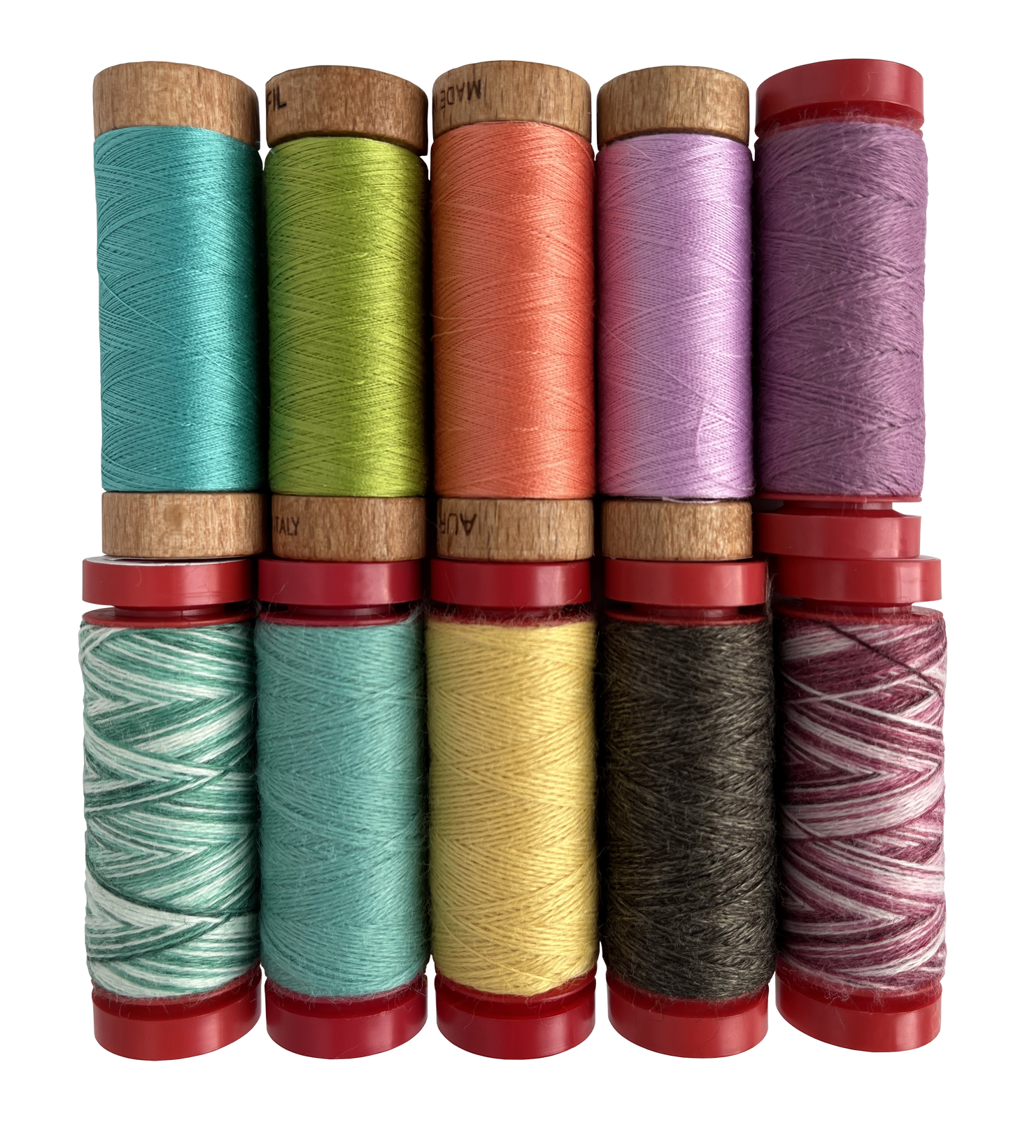 Aurifil Dream Flowers Thread Collection