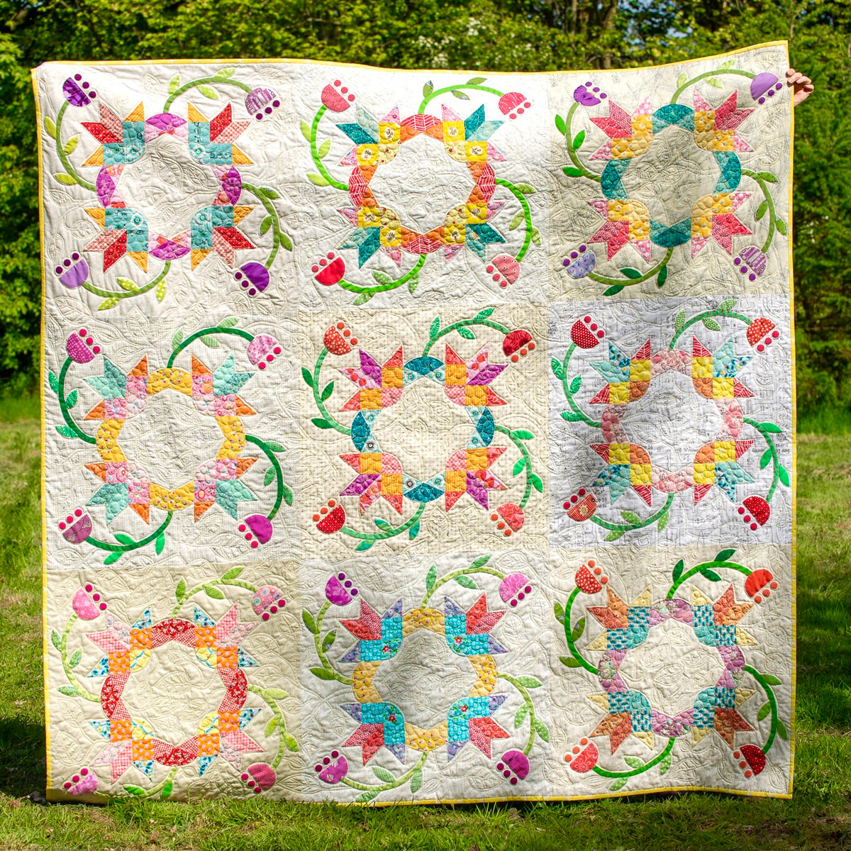 Avery Garland EPP Template Pack - Full Quilt