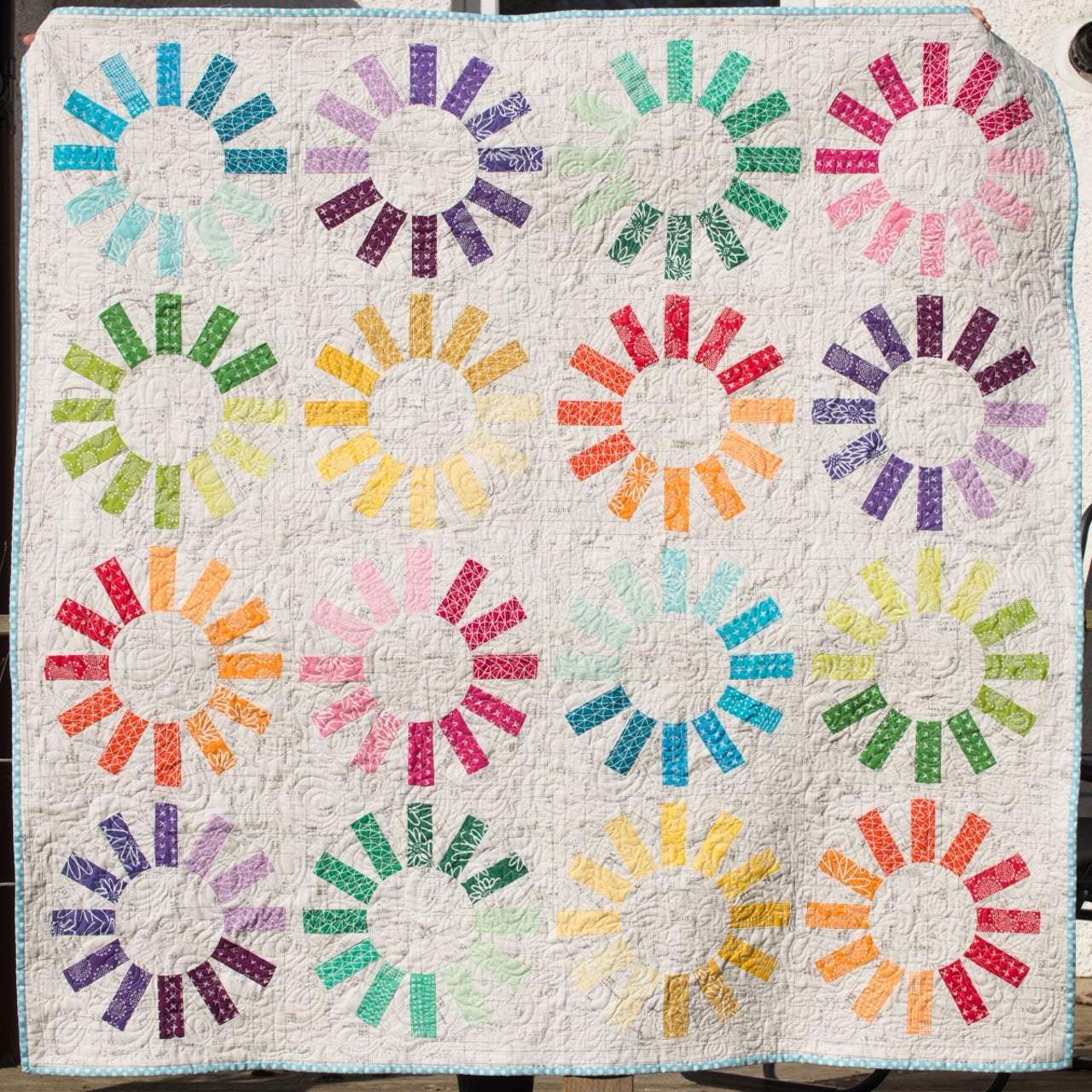 Buffer Wheel Quilt PDF Pattern