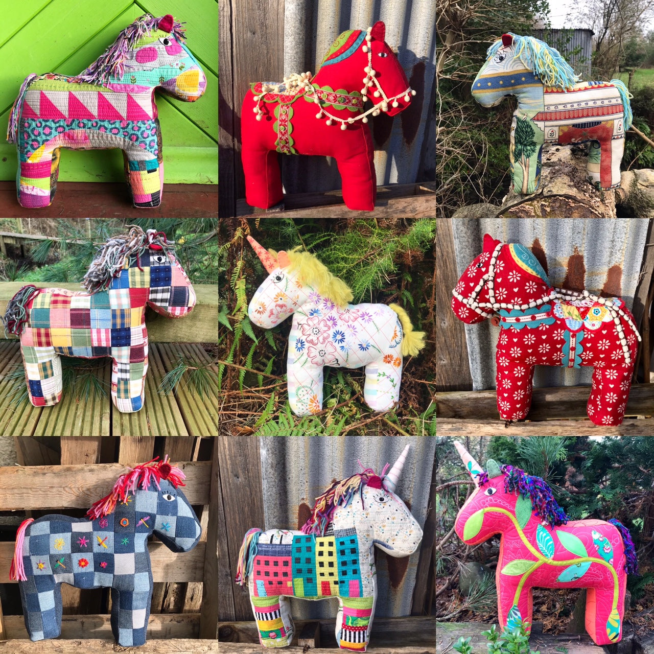 Patchwork Pony/Unicorn PDF Pattern