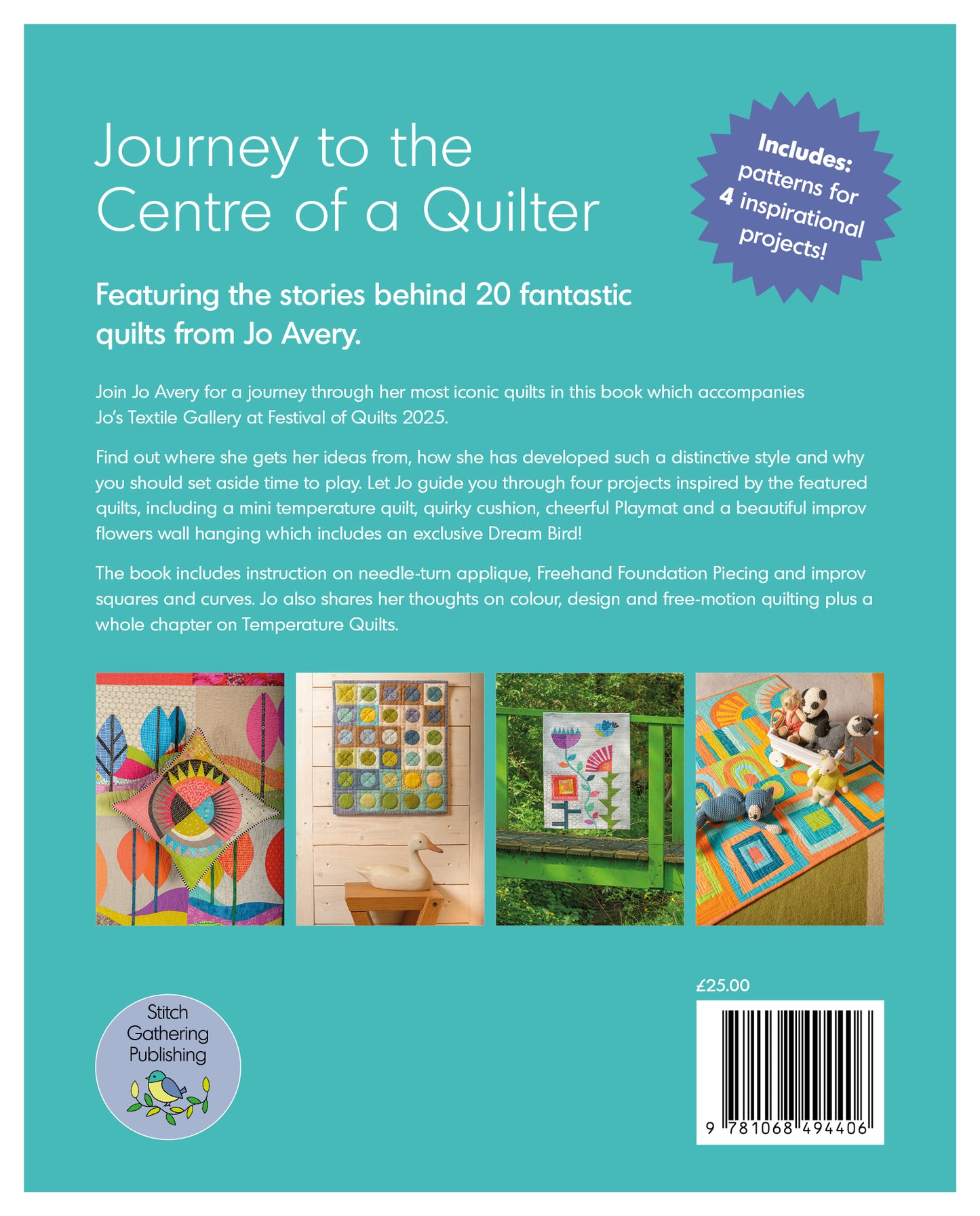 Journey to the Centre of a Quilter Book
