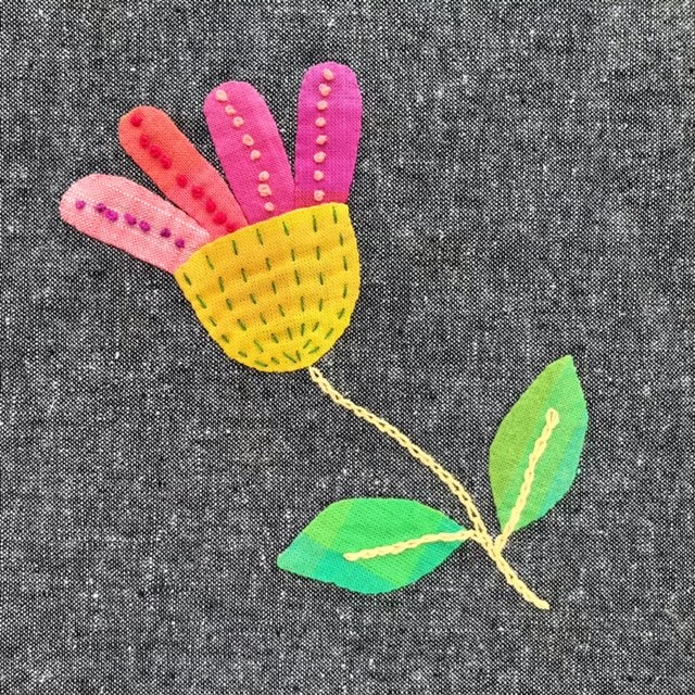 Fabric Book Instructions with Dream Bird Front and Back Covers PDF Pattern