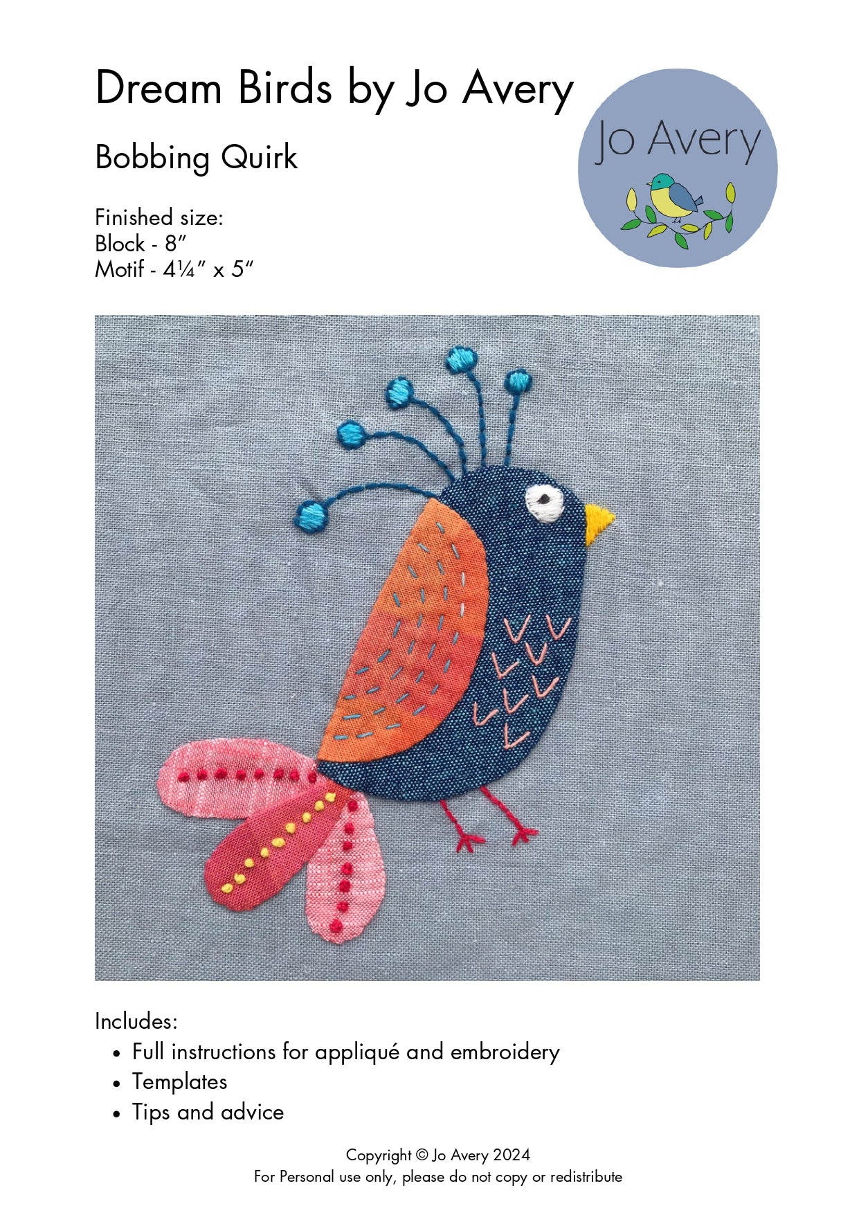 Bobbing Quirk PDF Pattern – Stitch Gathering