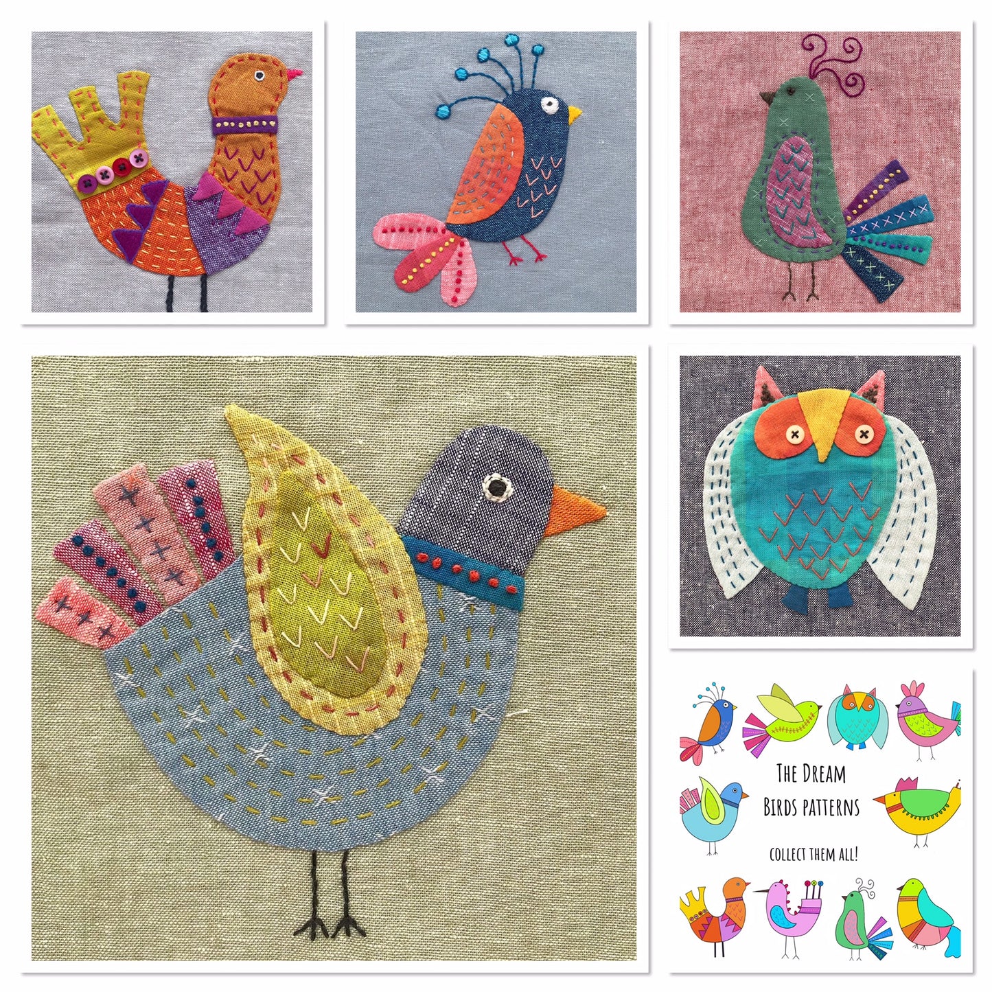 Dream Birds PDF Pattern Bundle 2