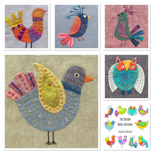 Dream Birds PDF Pattern Bundle 2