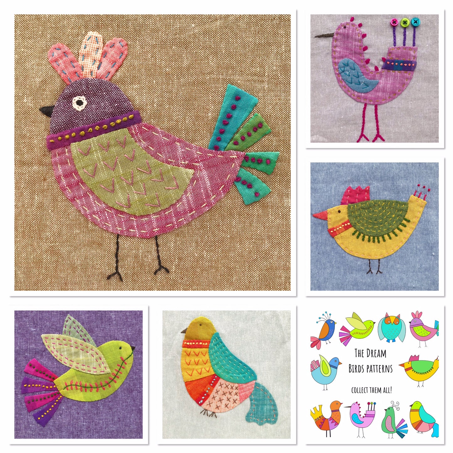 Dream Birds PDF Pattern Bundle 1