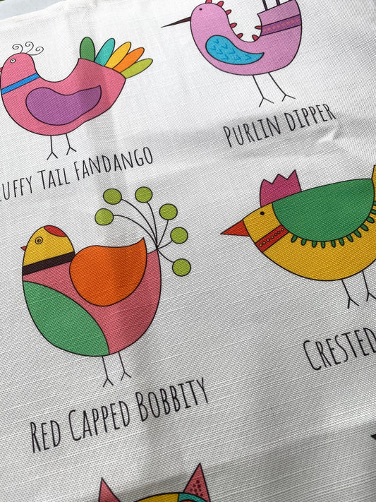 Dream Birds Tea Towel
