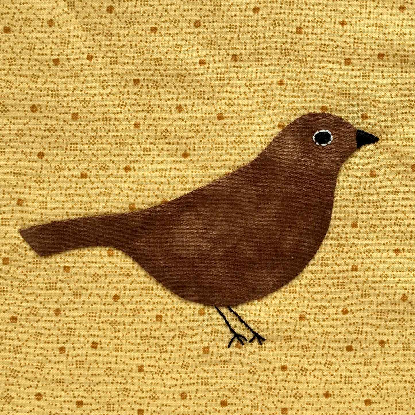 Blackbirds Appliqué PDF Pattern