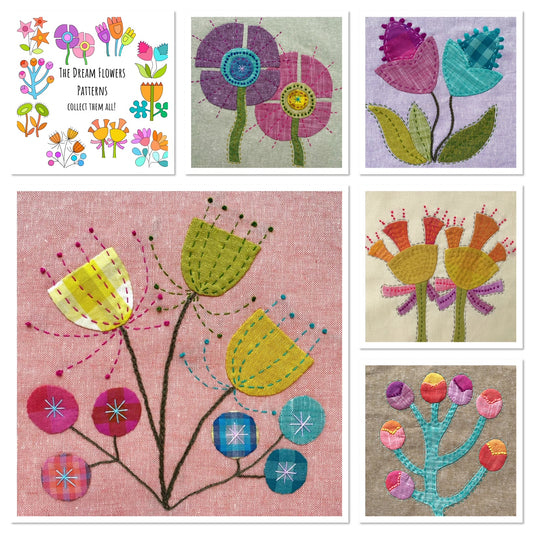 Dream Flowers PDF Pattern Bundle 1