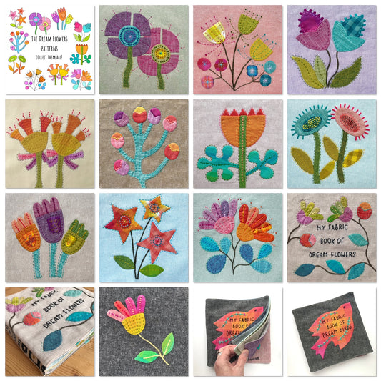 Dream Flowers PDF Pattern Bumper Bundle