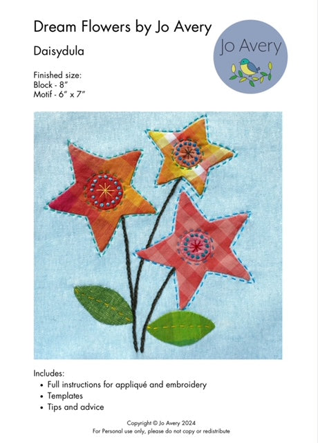 Shiny Star Petal PDF Pattern