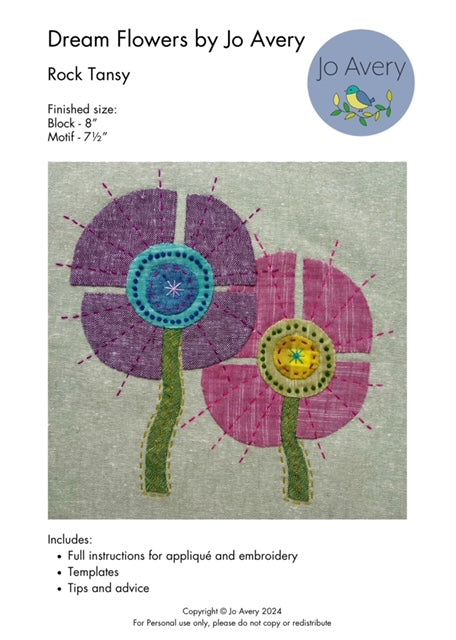 Rock Tansy PDF Pattern