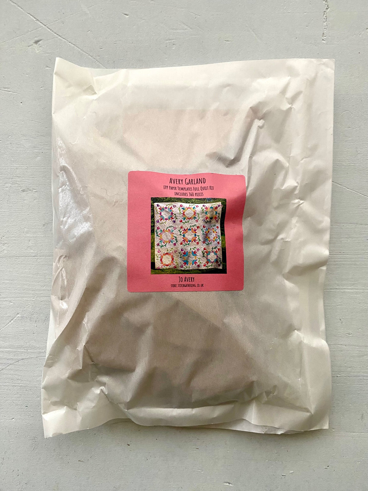 Avery Garland EPP Template Pack - Full Quilt