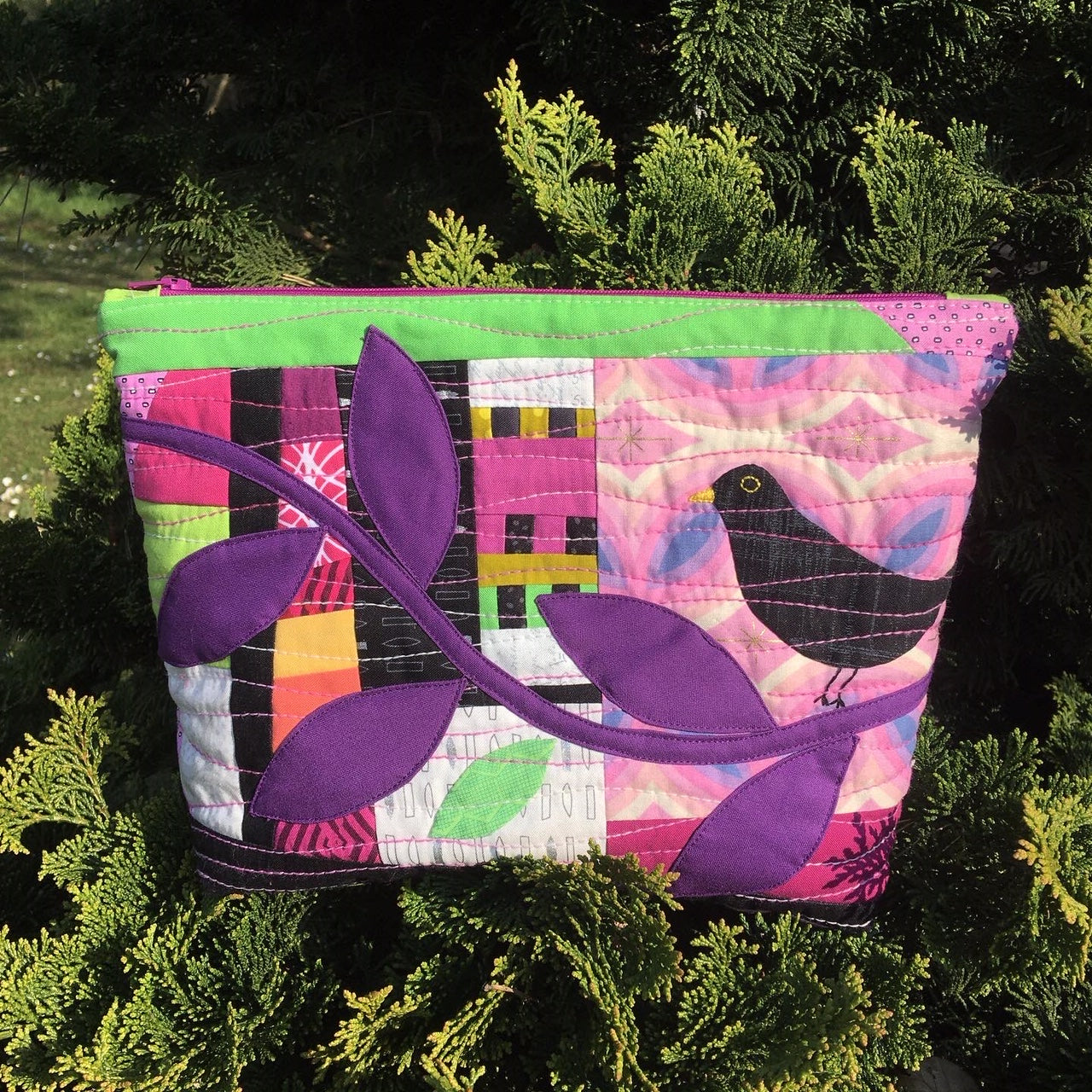 Blackbirds Appliqué PDF Pattern