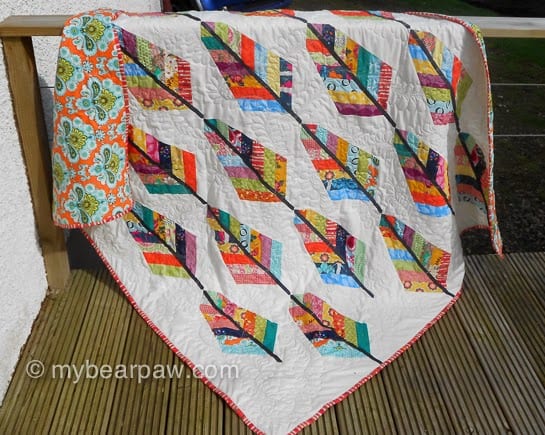 Feathers Quilt PDF Pattern