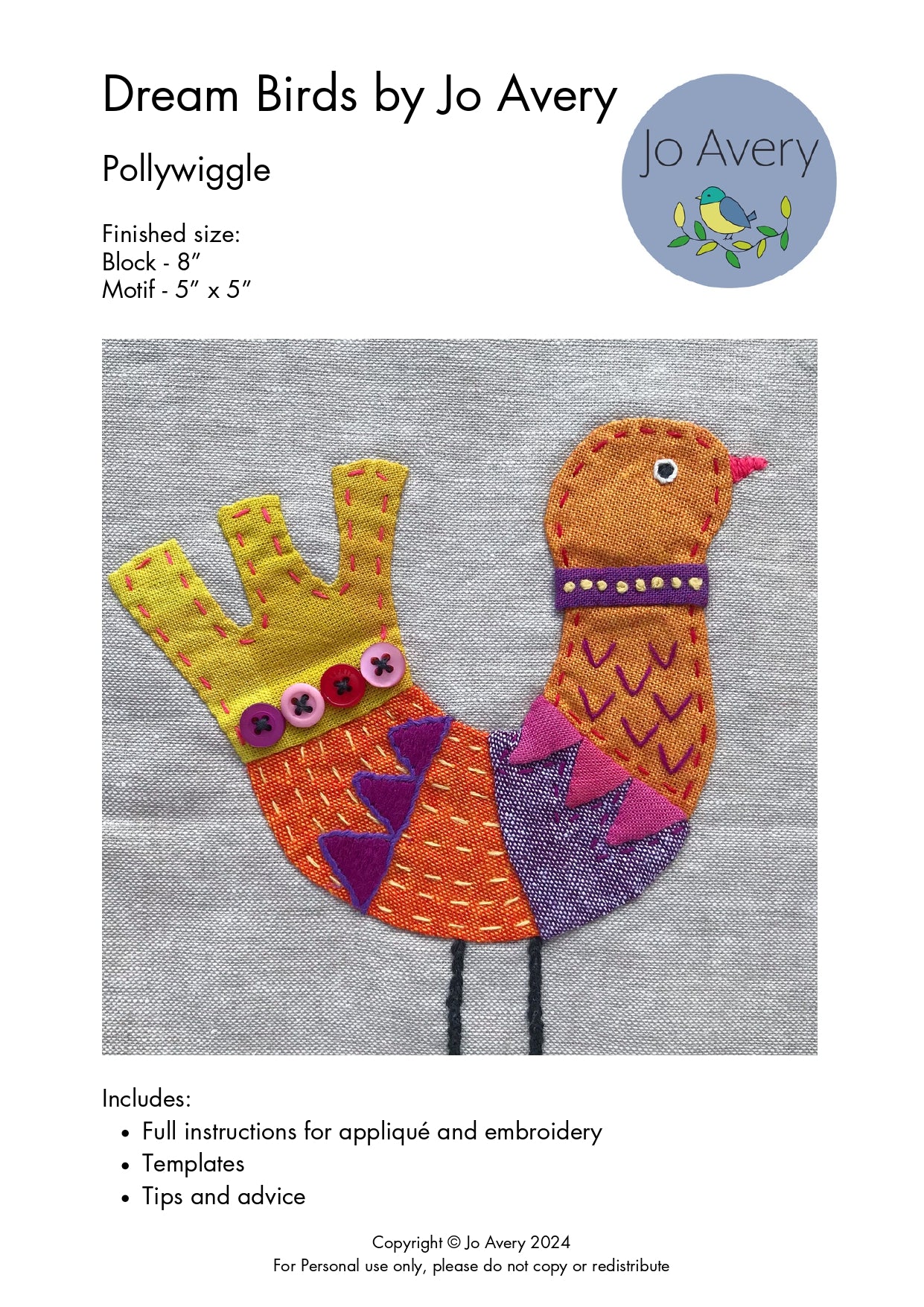 Pollywiggle PDF Pattern