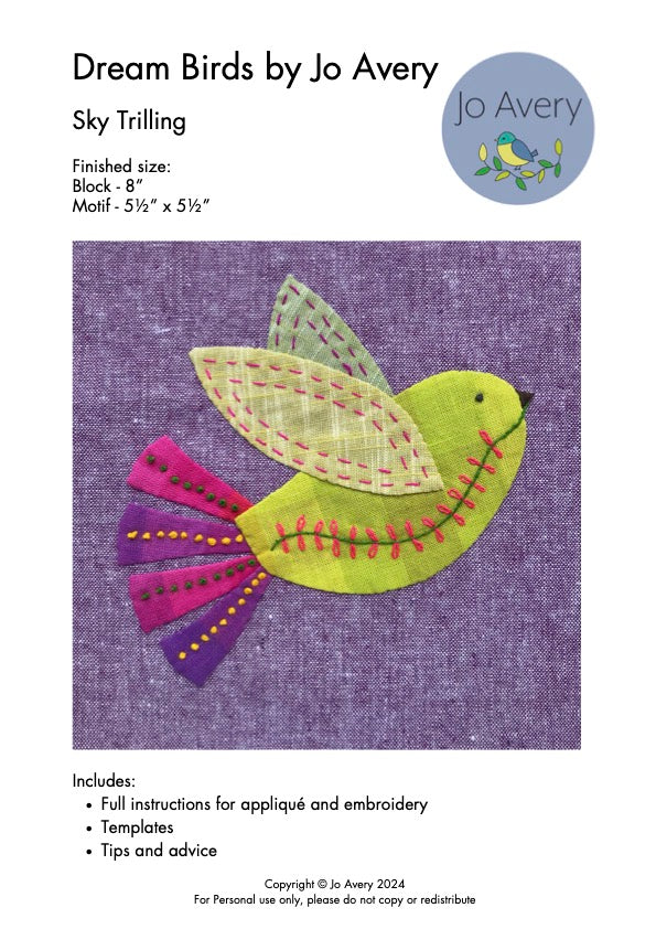 Sky Trilling PDF Pattern